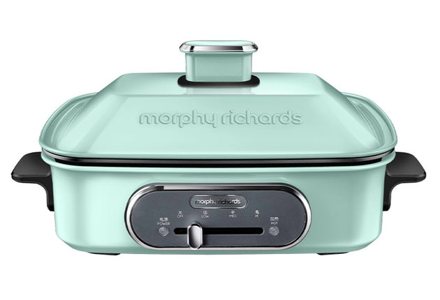 Morphy Richards Multifunction Cooking Pot with Hot Pot & Takoyaki Pan - Spearmint | MRMP5SG