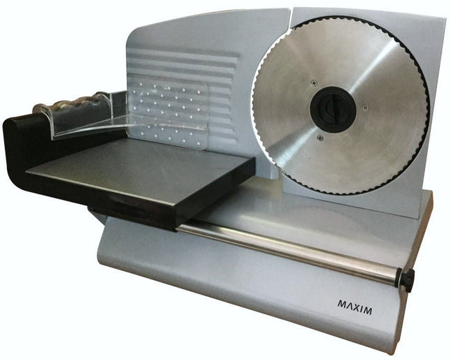 Maxim 200W Electric Deli Style Food Slicer | MMS200 - Madari