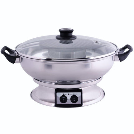 Maxim 2.5L Teppanyaki Steam Boat Electric Hot Pot | MEHP1350 - Madari