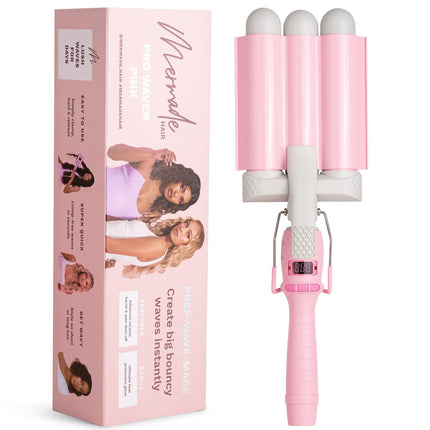 MERMADE HAIR PRO HAIR WAVER 32MM PINK | 4000 - Madari