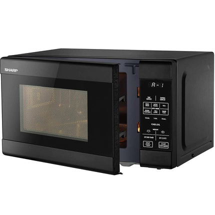 SHARP 20L Compact Microwave - Black | R211DB - Madari