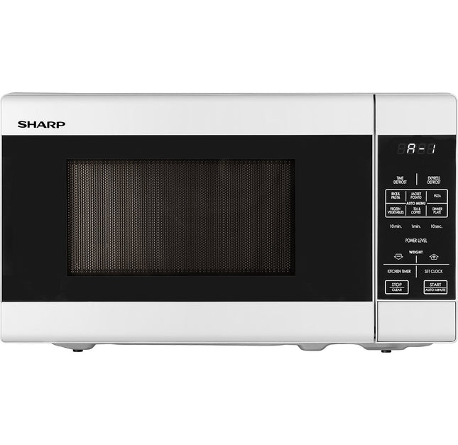 SHARP 20L Compact Microwave - White | R211DW - Madari