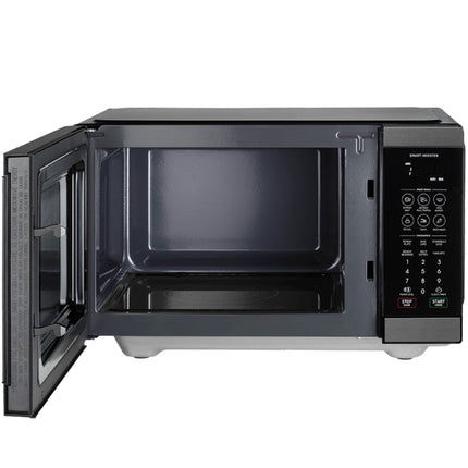 SHARP 26L Flatbed Microwave Oven - Black Stainless Steel | SM267FHBS - Madari