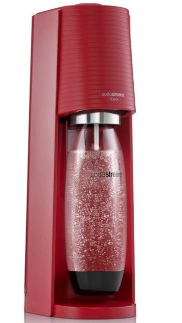 SodaStream Terra Sparkling Water Maker - Red | 1012811612 - Madari