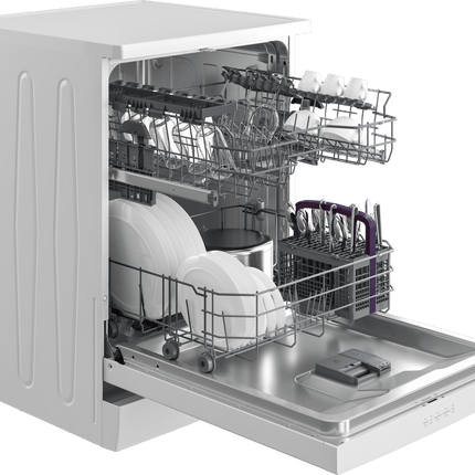 BEKO Freestanding Dishwasher 14 PS with Hygiene Intense | BDF1410W - Madari