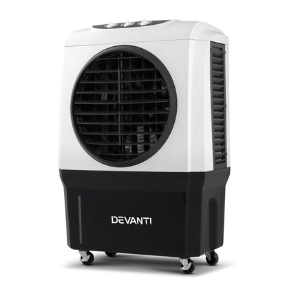 Devanti Evaporative Air Cooler Industrial Commercial Portable Water Fan Workshop - Madari