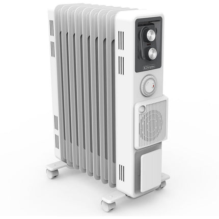 DIMPLEX 2.4kW Oil Column Heater with Timer & Turbo Fan - Arctic White | OCR24TIF - Madari