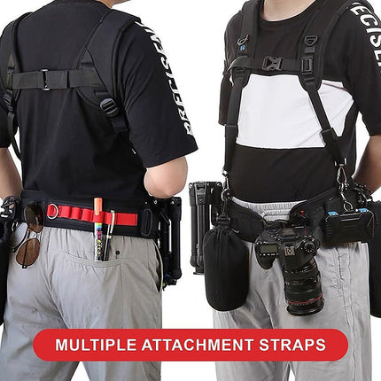 Electronics Accessories Bundle Waistband Shoulders Strap Kit SLR/DSLR Cameras - Madari