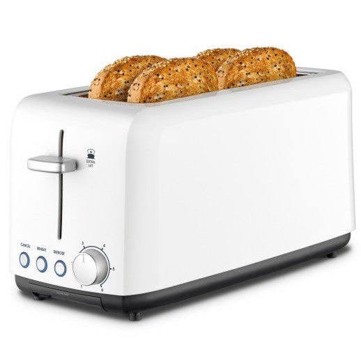 Kambrook A Perfect Fit 4-Slice Wide Slot Toaster | KTA140WHT - Madari