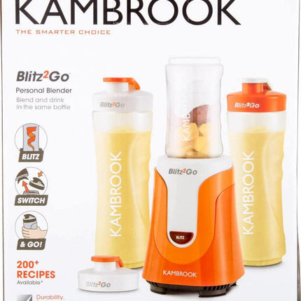 Kambrook Blitz2GO Personal Blender | KBL63SIL - Madari