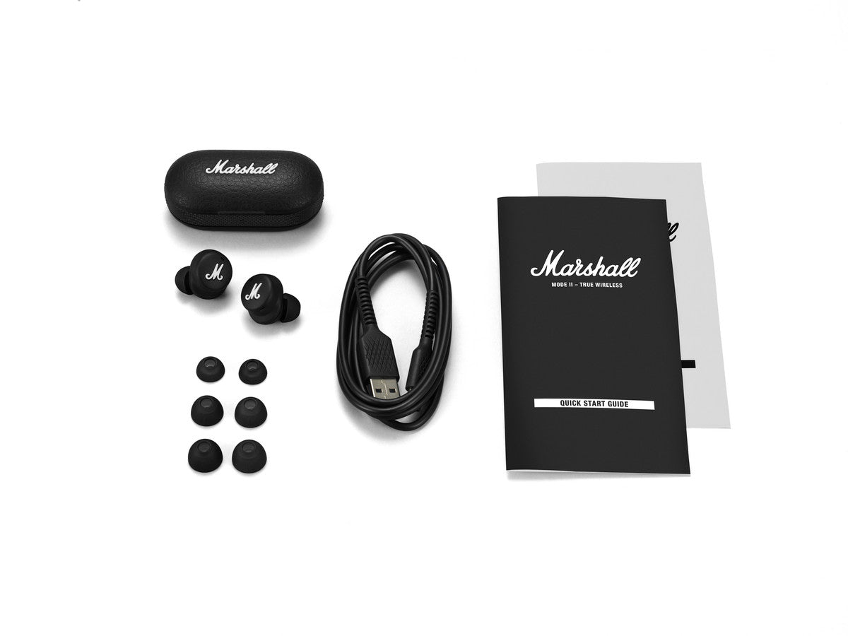 Marshall Mode II True Wireless In Ear Bluetooth Headphones Black