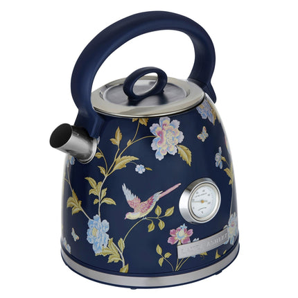 Maxim 1.7L Laura Ashley Elveden Kettle Blue & Silver | SBEK858BS - Madari