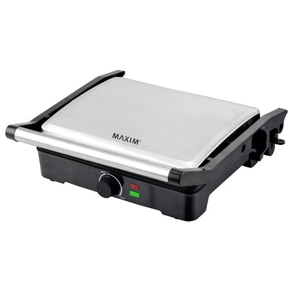 Maxim Kitchen Pro 4 Slice Sandwich Press Contact Grill | M4SSG - Madari