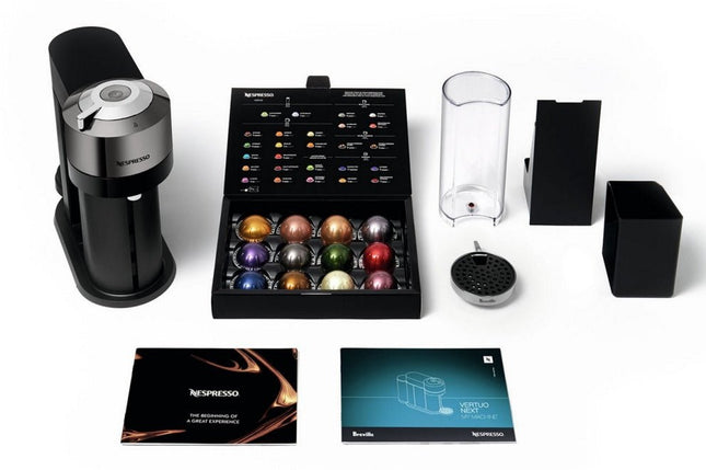 Nespresso Vertuo Next Deluxe Bundle by Breville | BNV570DCR - Madari