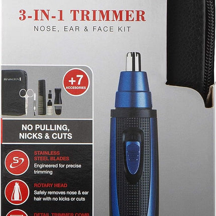 Remington 3-in-1 Trimmer Nose, Ear & Face Kit | NE118AU - Madari