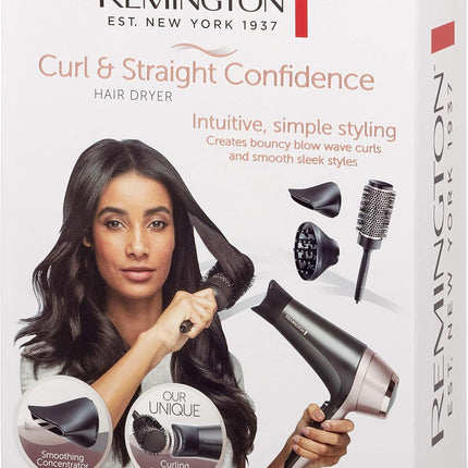 Remington Curl & Straight Confidence Hair Dryer | D5706AU - Madari