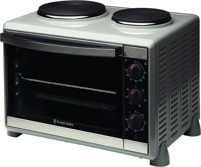 Russell Hobbs Compact Kitchen Convection Oven with Hotplates | RHTOV2HP - Madari