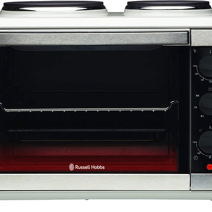 Russell Hobbs Compact Kitchen Convection Oven with Hotplates | RHTOV2HP - Madari